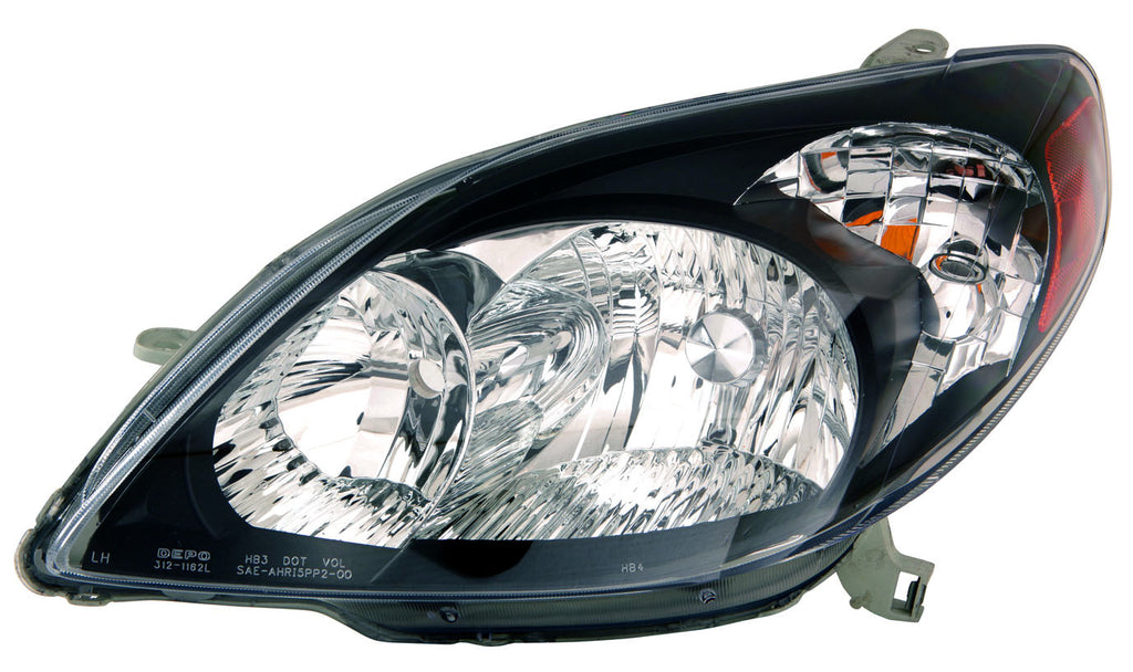 Toyota Matrix 03-08 Headlight Unit Black Bezel - ackauto