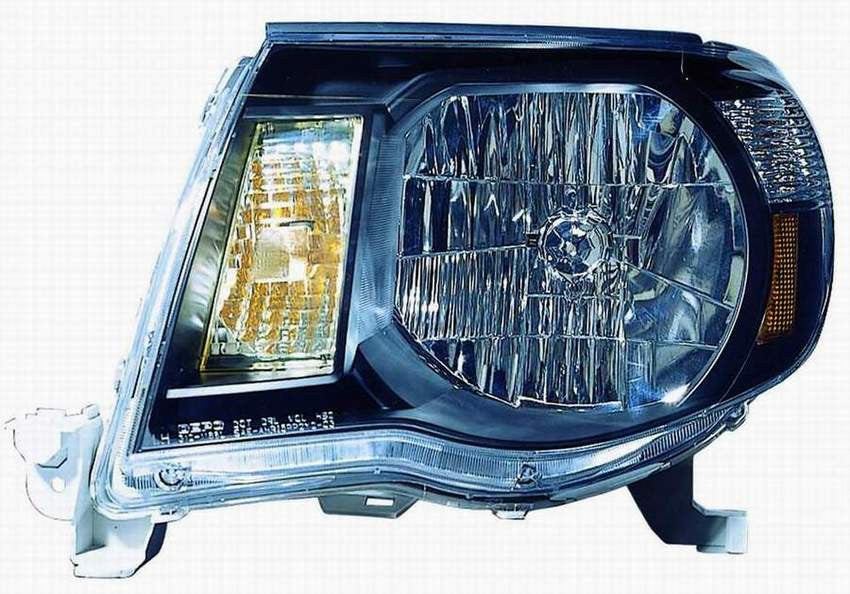 Toyota Tacoma 05-08 Headlight Unit Black Bezel - ackauto