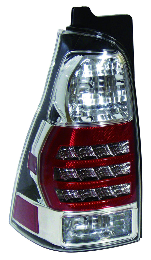 Toyota 4Runner 06-09 Tail Light Clear Lens Chrome Set - ackauto