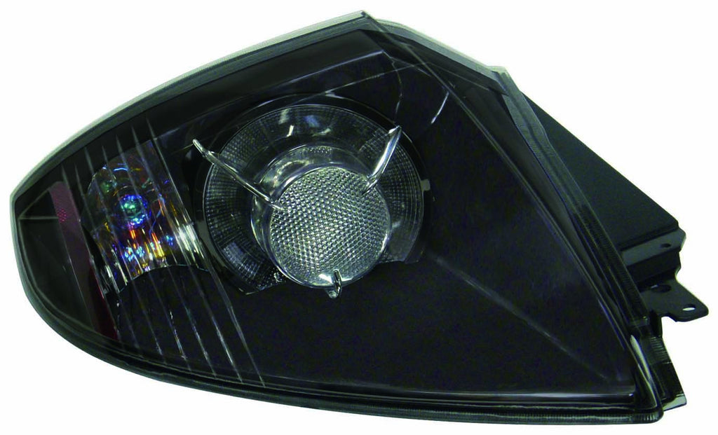 Mitsubishi Eclipse Coupe 06-12 / Eclipse Spyder 07-12 Tail Light Unit Black Bezel (With LED) Set - ackauto