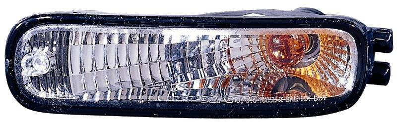 Nissan Altima 93-97 Parking Signal Light Assembly Diamond Black - ackauto