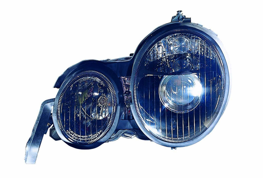 Mercedes-Benz E Class 96-99 Headlight Assembly Projector Black - ackauto