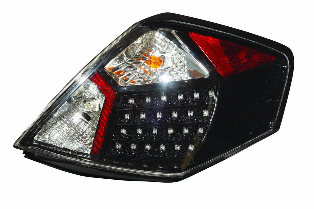 Nissan Altima Sedan 07-09 Tail Light Assembly LED Black PAIR - ackauto