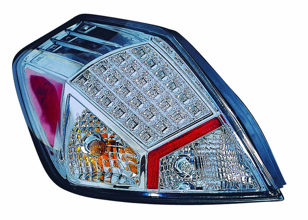Nissan Altima Sedan 07-09 Tail Light Assembly LED Chrome PAIR - ackauto