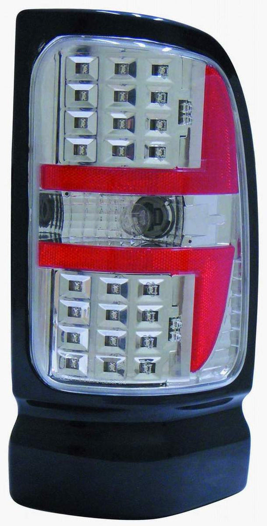 Dodge RAM Pickup 94-02 Tail Light LED Chrome - ackauto
