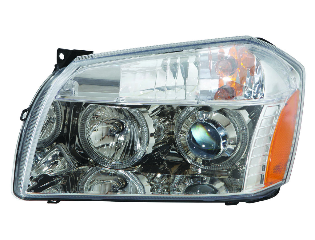 Dodge Magnum 05-07 Headlight Assembly Projector without LED Type Chrome - ackauto