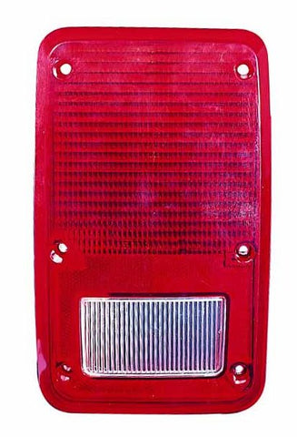 For Dodge/ Plymouth Van 1978-1993 (FULL SIZE) Tail Light LENS ONLY Driver Side 4057973 CH2808102