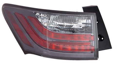 For Lexus CT200h 2011 12 2013 Tail Light Driver Side CAPA Certified 81561-76010 LX2804106C