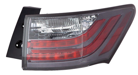 For Lexus CT200h 2011 12 2013 Tail Light Passenger Side CAPA Certified 81551-76010 LX2805106C