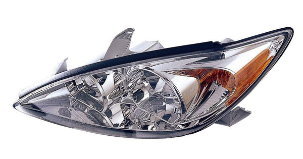 For Toyota Camry 2002 03 2004 Headlight LE,XLE Chrome Driver Side CAPA Certified 81150-AA060 TO2502137C