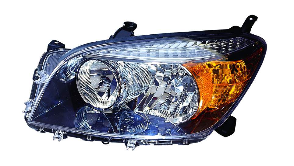 For Toyota RAV-4 2006 07 2008 Headlight w/ Sport Pkg Black Bezel Driver Side 81170-42371 TO2518107