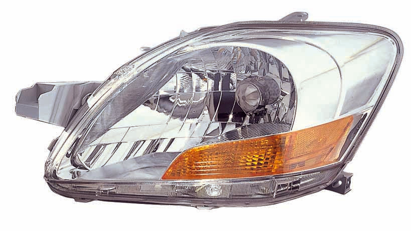 For Toyota Yaris Sedan 2007 08 2009 Headlight (2008 2009 BASE) Driver Side CAPA Certified 81170-52740 TO2518108C