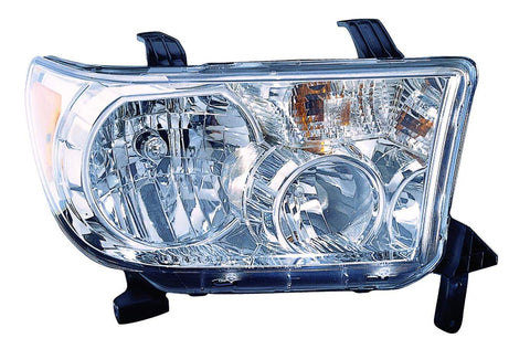 For Toyota Tundra 2009 10 11 12 2013 Headlight w/ LEVEL ADJUSTER Passenger Side CAPA Certified 81110-0C070 TO2503194C