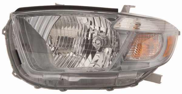 For Toyota Highlander 10/ 09-8/ 2010 Headlight Sport USA Built Driver Side 81150-0E120 TO2502202