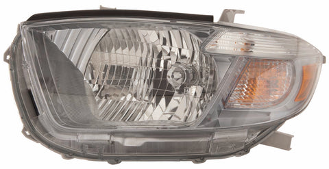For Toyota Highlander 10/ 09-8/ 2010 Headlight Sport USA Built Driver Side 81150-0E120 TO2502202