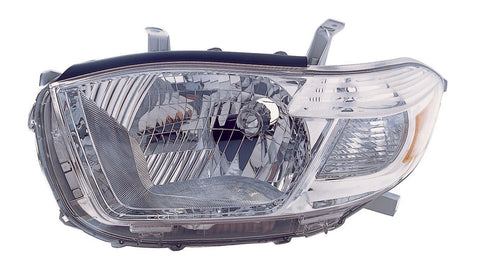 For Toyota Highlander 2008 09 2010 BASE/ Limited/ 2010 SE/ 2008 SR5 Headlight (JPN BULT) Driver Side 81170-48460 TO2502176