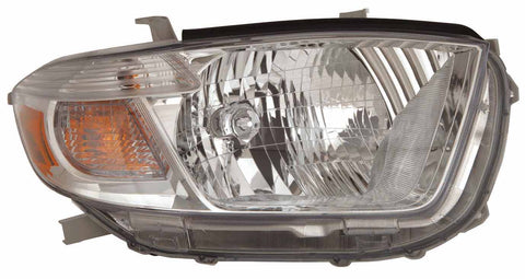 For Toyota Highlander 2010 Headlight BASE.Limited.SE USA Built Passenger Side CAPA Certified 81110-0E090 TO2503201C