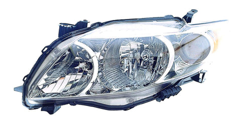 For Toyota Corolla 2009 2010 Headlight BS/ C/ L/ XLE Driver Side 81150-02670 TO2502182