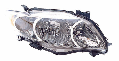 For Toyota Corolla 2009 2010 Headlight BASE/ CE/ LE/ XLE USA Built Passenger Side CAPA Certified 81110-02670 TO2503182C