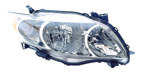 For Toyota Corolla 2009 2010 Headlight BS/ C/ L/ XLE Passenger Side 81110-02670 TO2503182
