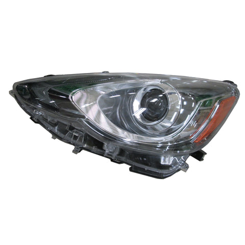 For Toyota Prius C 2015 16 2017 Headlight LED Driver Side CAPA Certified 81150-52K70 TO2502236C