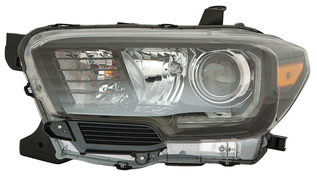 For Toyota Tacoma 2017 18 2019 Headlight LED w/ LED Fog Light Black Bezel Driver Side 81150-04280 TO2502254