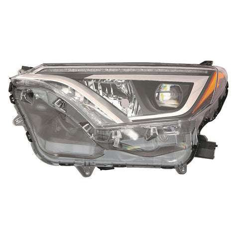 For Toyota RAV4 / Hybrid 2016 17 2018 Headlight Unit LED Left CAPA 81185-42670 TO2518190C