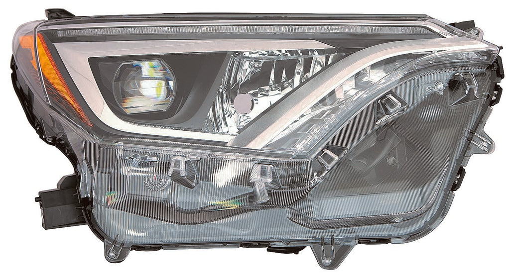 For Toyota RAV-4/ Hybrid 2016 17 2018 Headlight LED JPN Built Passenger Side 81145-42670 TO2519190