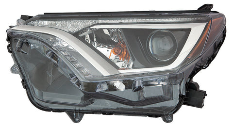 For Toyota RAV-4 2016 17 2018 Headlight Halogen USA Built Driver Side CAPA Certified 81150-0R080 TO2502247C