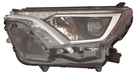 For Toyota RAV-4 2016 17 2018 Headlight Halogen USA Built Driver Side 81150-0R080 TO2502247