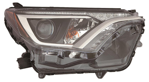 For Toyota RAV-4 2016 17 2018 Headlight Halogen USA Built Passenger Side CAPA Certified 81110-0R080 TO2503247C