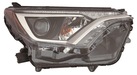 For Toyota RAV-4 2016 17 2018 Headlight Halogen USA Built Passenger Side CAPA Certified 81110-0R080 TO2503247C