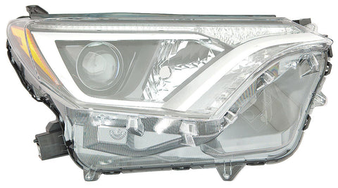 For Toyota RAV-4/ Hybrid 2016 17 2018 Headlight Halogen JPN Built Passenger Side CAPA Certified 81130-42640 TO2519189C