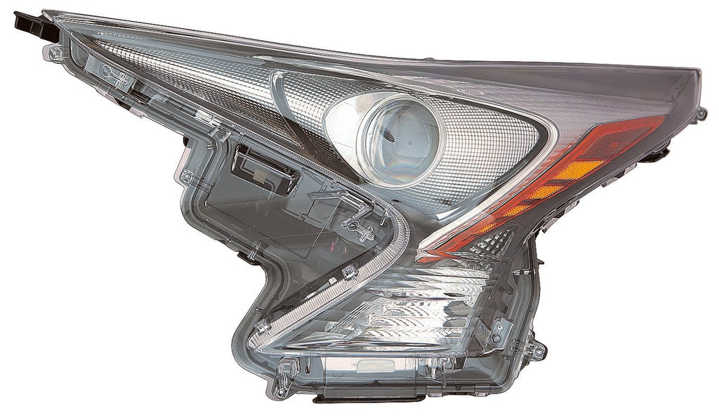 For Toyota Prius 2016 17 2018 Headlight w/o Fog Light BASE/ ECO/ L Driver Side CAPA Certified 81070-47711 TO2502248C