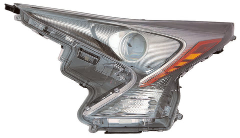 For Toyota Prius 2016 17 2018 Headlight w/o Fog Light BASE/ ECO/ L Driver Side CAPA Certified 81070-47711 TO2502248C