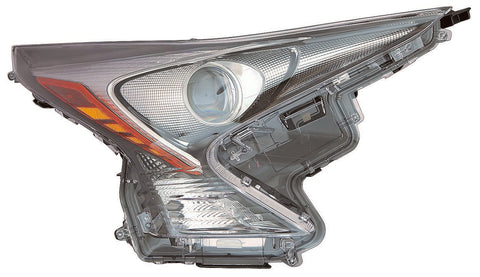 For Toyota Prius 2016 17 2018 Headlight w/o Fog Light BASE/ ECO/ L Passenger Side CAPA Certified 81140-47711 TO2503248C