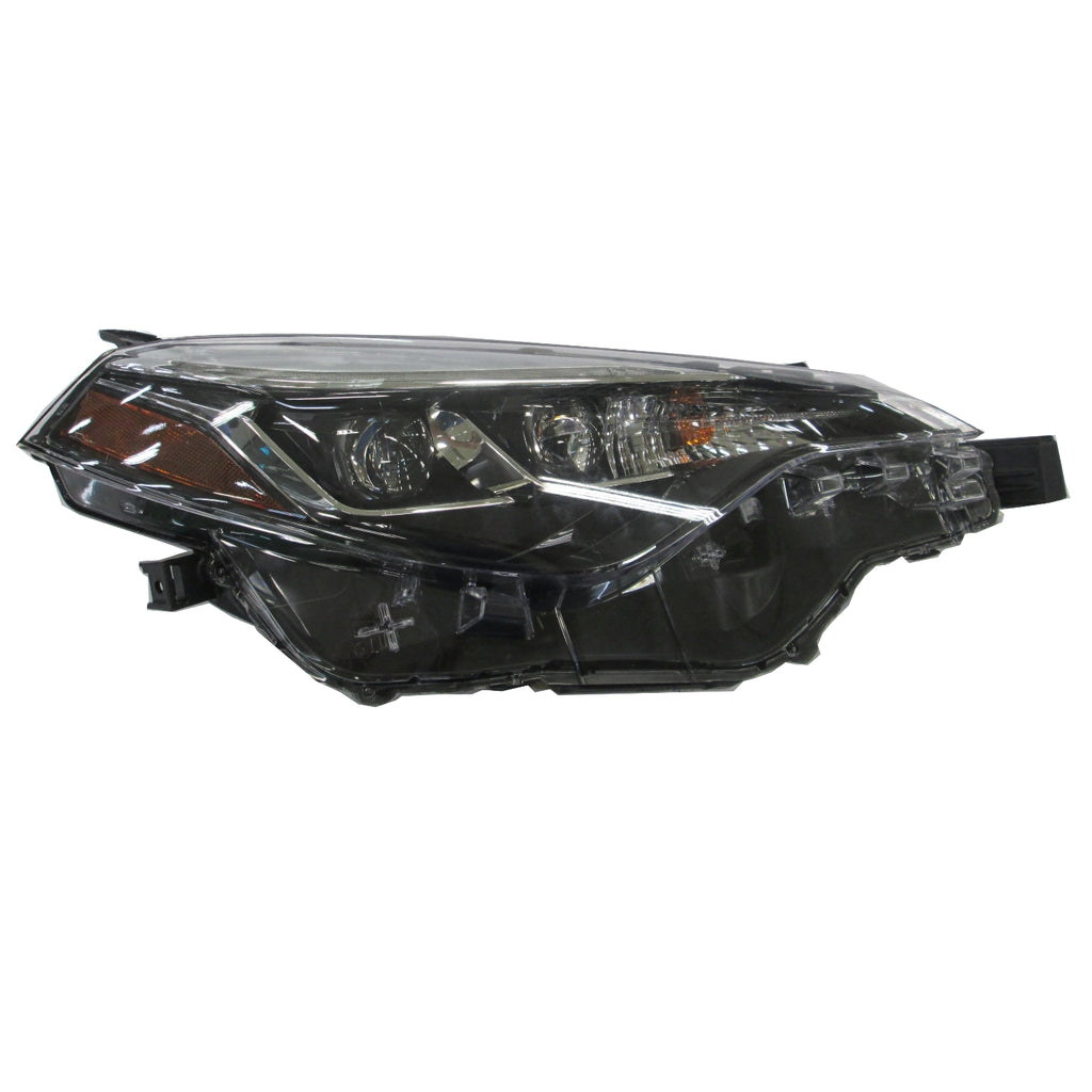 For Toyota Corolla 2017 18 2019 Headlight MULTI-LED/ w/ LED Accent SE/ XLE/ XSE/ 50th ANN. SPC ED Passenger Side CAPA Certified 81110-02M90 TO2503250C