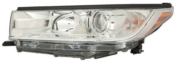 For Toyota Highlander 2017 18 2019 Headlight Chrome Bezel Driver Side 81150-0E330 TO2502251