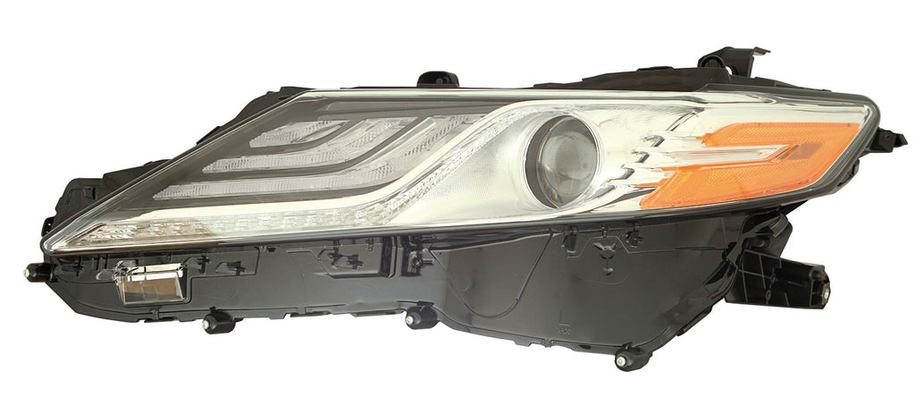 For Toyota Camry/ Hybrid 2019 20 21 22 23 2024 Headlight FULL LED XLE Chrome w/o Adaptive Chrome Driver Side CAPA Certified 81150-06D71 TO2502278C