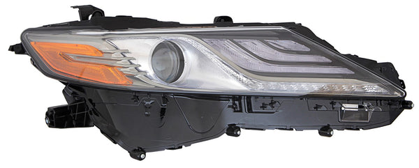 For Toyota Camry 2019 Headlight FULL LED XSE GUN METAL Bezel Passenger Side CAPA Certified 81110-06D81 TO2503288C