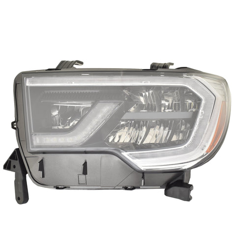 For Toyota Sequoia 2018 19 20 21 2022 Headlight PLATINUM Driver Side CAPA Certified 81150-0C150 TO2502265C