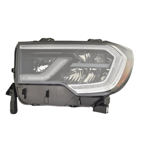 For Toyota Sequoia 2018 19 20 21 2022 Headlight FULL LED Limited/ SR5/ TRD PRO/ TRD Sport Driver Side CAPA Certified 81150-0C160 TO2502267C