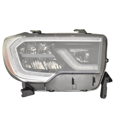 For Toyota Sequoia 2018 19 20 21 2022 Headlight PLATINUM Passenger Side CAPA Certified 81110-0C190 TO2503265C
