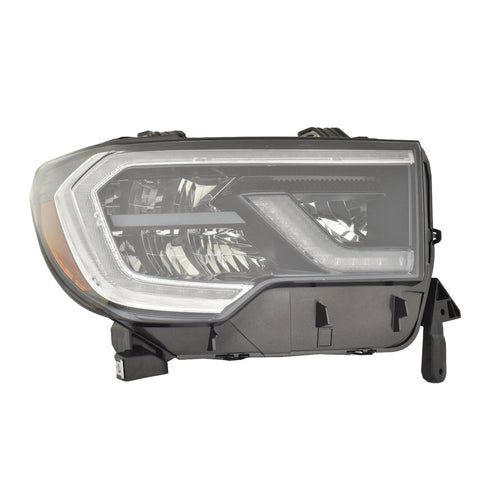For Toyota Sequoia 2018 19 20 21 2022 Headlight FULL LED Limited/ SR5/ TRD PRO/ TRD Sport Passenger Side CAPA Certified 81110-0C200 TO2503267C