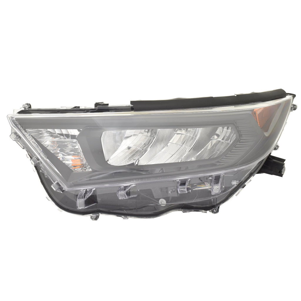 For Toyota RAV-4 2022 Headlight Hybrid LE w/o LED SIGNAL Lamp NA Built Driver Side CAPA Certified 81150-0R430 TO2502312C