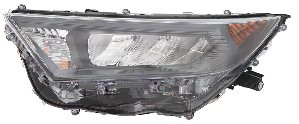 For Toyota RAV-4 Hybrid 2019 20 2021/ RAV-4 2022 Headlight LE NA Built Black Bezel Driver Side 81150-0R152 TO2502274