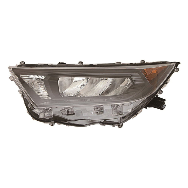 For Toyota RAV-4 2019 20 21 2022/ Hybrid 2019 20 2021 Headlight LE Black Bezel w/o ADAPTIVE HEADLampS JPN Built Driver Side 81170-42822 TO2518200