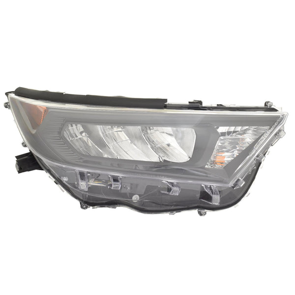 For Toyota RAV-4 2022 Headlight Hybrid LE w/o LED SIGNAL Lamp NA Built Passenger Side CAPA Certified 81110-0R430 TO2503312C