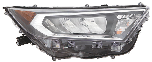 For Toyota RAV-4 2019 20 2021 Headlight ADVenture/ XLE/ Limited/ TRAIL/ XLE Premium NA Built Chrome Bezel Passenger Side 81110-0R142 TO2503275