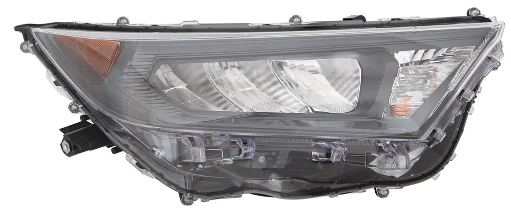 For Toyota RAV-4 Hybrid 2019 20 2021/ RAV-4 2022 Headlight LE NA Built Black Bezel Passenger Side 81110-0R152 TO2503274